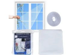 Moskitiera siatka na okno owady 150x130 + rzep