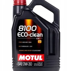 Motul 8100 ECO-CLEAN 0W30 ACEA C2 API SN Olej Silnikowy 5L