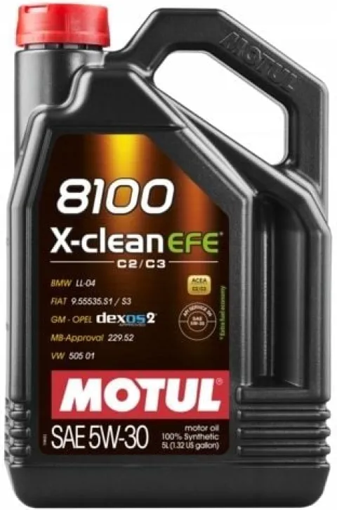 Motul 8100 x-clean efe 5 l 5W30 505.01 ORYGINALNY