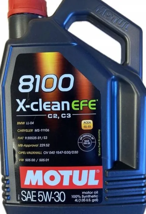 MOTUL 8100 X-CLEAN EFE 5W30 4L