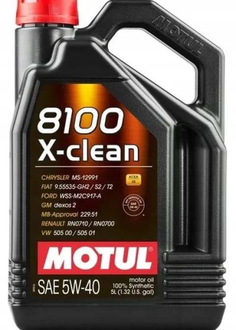 Motul 8100 X-clean 5W40 5L