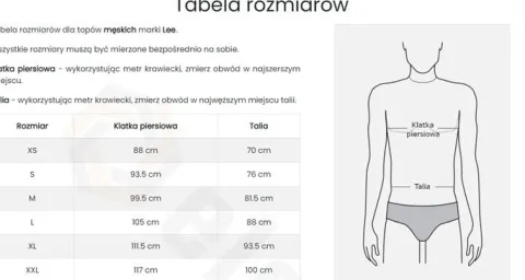 Męska Koszula LEE LEE BUTTON DOWN L
