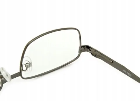 MĘSKIE Okulary Oprawki KOREKCYJNE zerówki Optyczne flexy SUNOPTIC Grafitowe