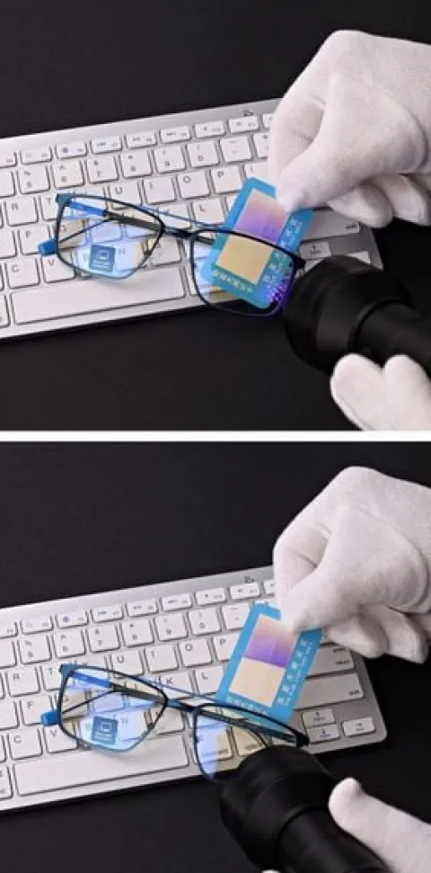 Męskie okulary PREMIUM +2.50 do czytania i komputera Blue Light+Antyrefleks