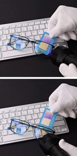 Męskie okulary PREMIUM +2.75 do czytania i komputera Blue Light+Antyrefleks