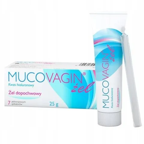 Mucovagin Żel dopochwowy 25 g kwas hialuronowy
