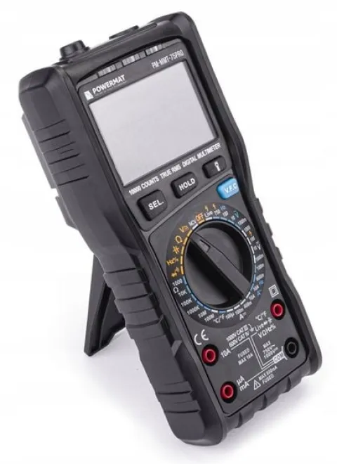 Multimetr CYFROWY Elektryczny Miernik Prądu LCD 1000V AC/DC LED HFE NCV PRO