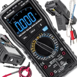 Multimetr CYFROWY Elektryczny Miernik Prądu LCD 1000V AC/DC LED HFE NCV PRO