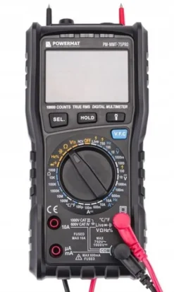Multimetr CYFROWY Elektryczny Miernik Prądu LCD 1000V AC/DC LED HFE NCV PRO