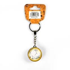 Muminek | 5 cm | Metal Szkło | Brelok | Muminki
