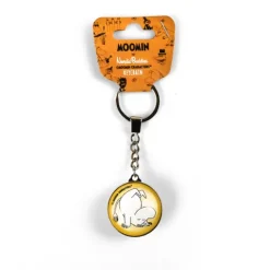 Muminek | 5 cm | Metal Szkło | Brelok | Muminki