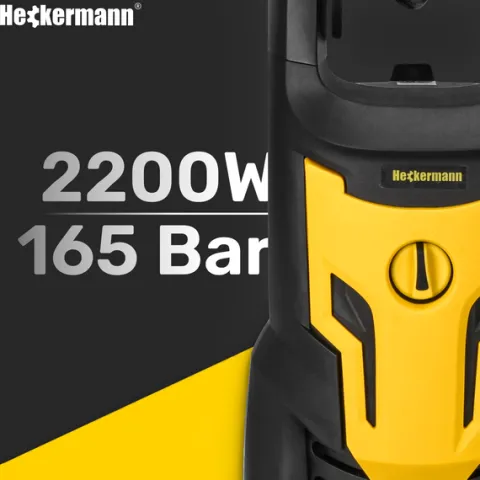 MYJKA CIŚNIENIOWA 165BAR ZESTAW PIANOWNICA SAMOSSĄCA POMPA ALUMINIOWA 2200W