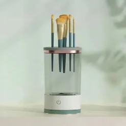 MYJKA DO CZYSZCZENIA MYCIA SUSZENIA PĘDZLI GĄBEK KOSMETYCZNYCH 3W1 USB