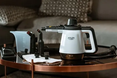 MYJKA PAROWA PAROWNICA CZYŚCIK OKIEN STEAMER 2000W 3,5 bara 13 elementów