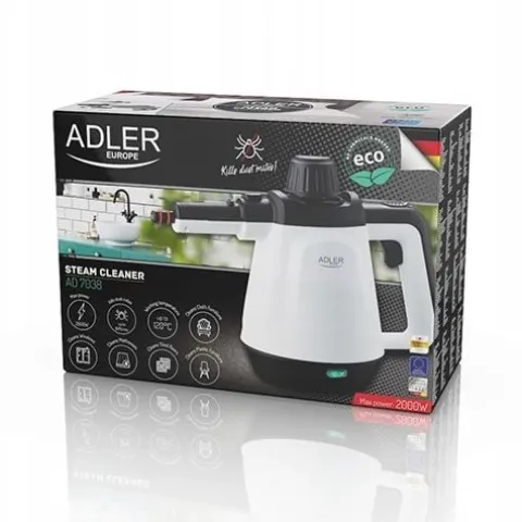 MYJKA PAROWA PAROWNICA CZYŚCIK OKIEN STEAMER 2000W 3,5 bara 13 elementów