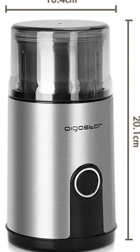 Młynek Do Kawy Ziół Zbóż Lnu Pieprzu Aigostar 200W