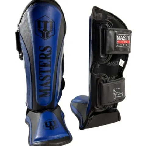 Nagolenniki Masters NS-PU-FT (WAKO APPROVED) 119111-02M czerwony+L