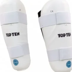 Nagolenniki TOP TEN WAKO style NA-TT czarny+S