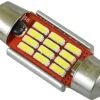 najmocniejsze żarówki LED do wnętrza 10x36 mm 31mm 12 x 5730SMD 12v
