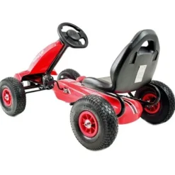 NAJNOWSZY GOKART NA PEDAŁY, KOŁA POMPOWANE, HAMULCE/G203