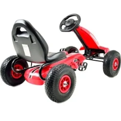NAJNOWSZY GOKART NA PEDAŁY, KOŁA POMPOWANE, HAMULCE/G203