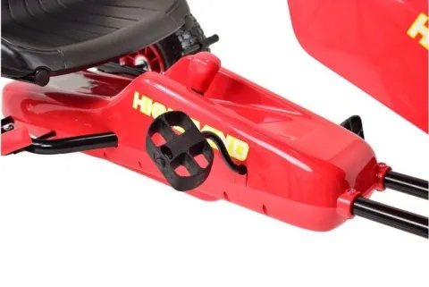 NAJNOWSZY GOKART NA PEDAŁY, KOŁA POMPOWANE, HAMULCE/G202