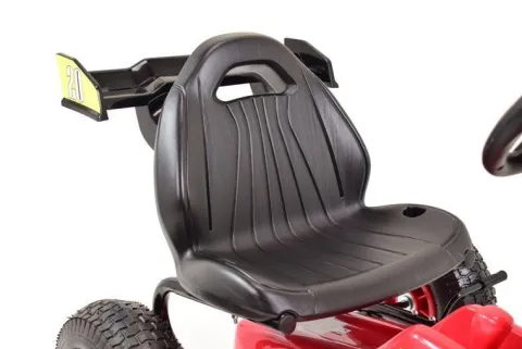 NAJNOWSZY GOKART NA PEDAŁY, KOŁA POMPOWANE, HAMULCE/G202