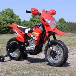 NAJNOWSZY MOTOR CROSSOWY FORCE II, ŚWIATŁA, DŹWIĘKI,DŻWIĘKI POLICYJNE/BDM0912