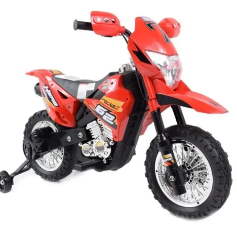 NAJNOWSZY MOTOR CROSSOWY FORCE II, ŚWIATŁA, DŹWIĘKI,DŻWIĘKI POLICYJNE/BDM0912