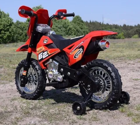 NAJNOWSZY MOTOR CROSSOWY FORCE II, ŚWIATŁA, DŹWIĘKI,DŻWIĘKI POLICYJNE/BDM0912