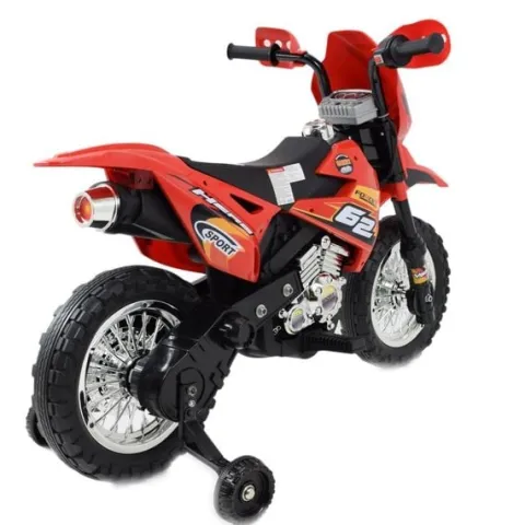 NAJNOWSZY MOTOR CROSSOWY FORCE II, ŚWIATŁA, DŹWIĘKI,DŻWIĘKI POLICYJNE/BDM0912