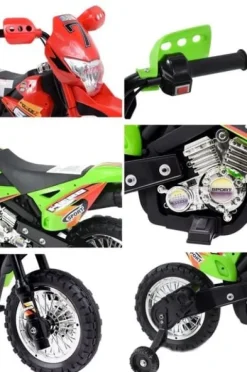 NAJNOWSZY MOTOR CROSSOWY FORCE II, ŚWIATŁA, DŹWIĘKI /BDM0912