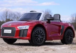 NAJNOWSZY ORYGINALNY AUDI R8 NA LICENCJI MIĘKKIE SIEDZENIE, MIĘKKIE KOŁA SUPER JAKOŚĆ/R8