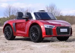 NAJNOWSZY ORYGINALNY AUDI R8 NA LICENCJI MIĘKKIE SIEDZENIE, MIĘKKIE KOŁA SUPER JAKOŚĆ/R8