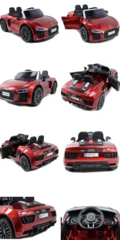 NAJNOWSZY ORYGINALNY AUDI R8 NA LICENCJI MIĘKKIE SIEDZENIE, MIĘKKIE KOŁA SUPER JAKOŚĆ/R8