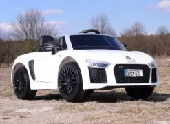 NAJNOWSZY ORYGINALNY AUDI R8 NA LICENCJI MIĘKKIE SIEDZENIE, MIĘKKIE KOŁA SUPER JAKOŚĆ/AUDI R8