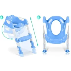 Nakładka na sedes z drabinką koala Ricokids 729100 niebieska