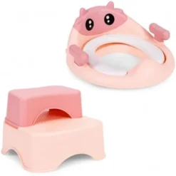 NAKŁADKA NA TOALETĘ ZE SCHODKAMI ECOTOYS DLA DZIECI 6-36 MSC