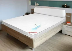 NAKŁADKA OCHRANIACZ na MATERAC 140x200 WODOODPORNY PODKŁAD Z GUMKĄ PREMIUM