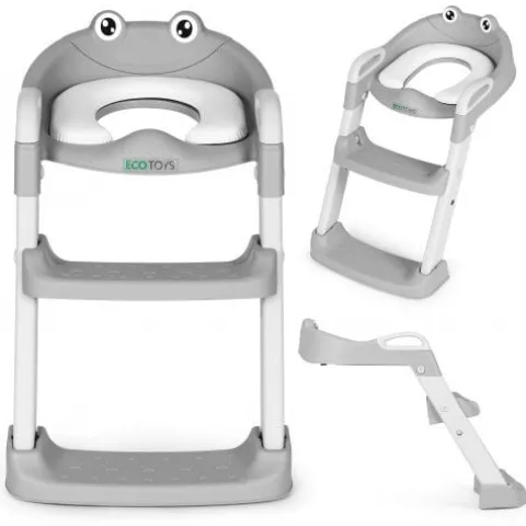 NAKLADKA NA TOALETE ECOTOYS ZE SCHODKAMI DLA DZIECI +12 MIESIECY