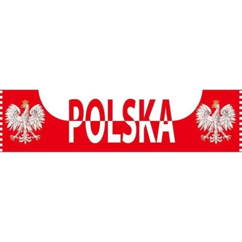 Naklejka 40 X 10 cm Polska