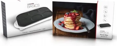 NALEŚNIKARKA do Pancakes 6 szt elektryczna 1500W NON STICK CERAMICZNA MOCNA