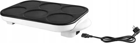 NALEŚNIKARKA do Pancakes 6 szt elektryczna 1500W NON STICK CERAMICZNA MOCNA