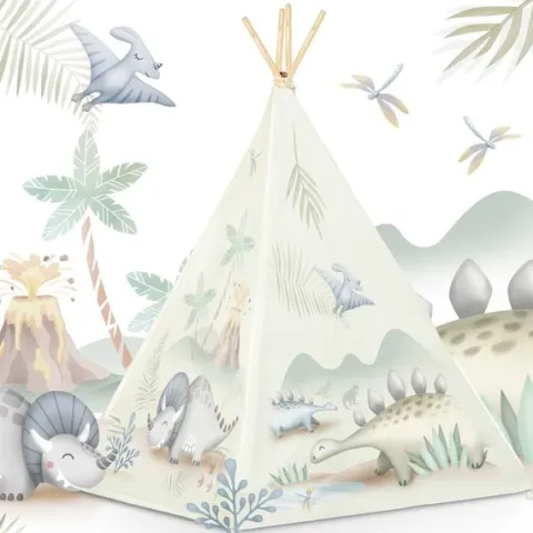 Namiot tipi dla dzieci Nukido - dinozaury