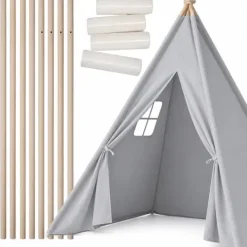 Namiot tipi dla dzieci wigwam indiański domek do zabawy w ogodzie domu