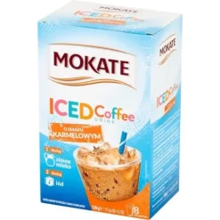 Napój Kawowy Kawa Mrożona Premium Iced Coffe Karmelowa 8 szt. Mokate x24