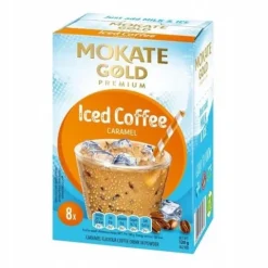 Napój Kawowy Kawa Mrożona Premium Iced Coffe Karmelowa 8 szt. Mokate x24