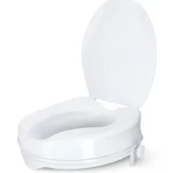 NASADKA NAKŁADKA TOALETOWA PODWYŻSZAJĄCA NA SEDES Z KLAPĄ DESKA WC 10 CM