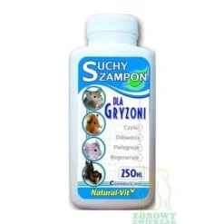 NATURAL VIT Suchy szampon pielęgnacyjny królika kawii szynszyli gryzoni