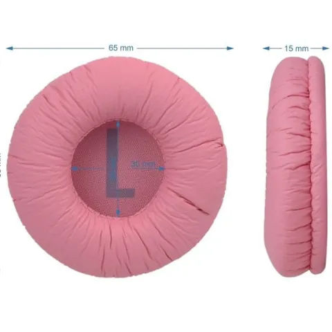 Nauszniki Gąbki Pady do JBL JUNIOR JR300 BT JR310BT L+R Różowe